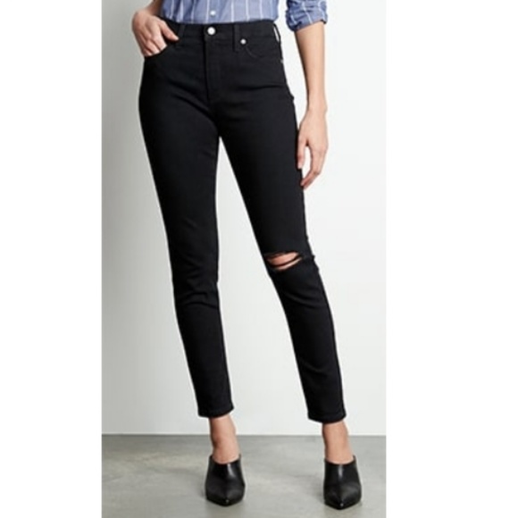 banana republic black jeans